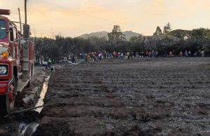En Facatativá se presentó un fuerte incendio