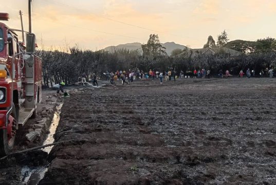 En Facatativá se presentó un fuerte incendio