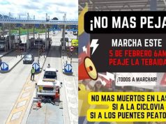 Aumento de las tarifas: ciudanía marchará contra la Concesión