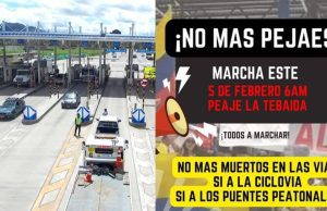 Aumento de las tarifas: ciudanía marchará contra la Concesión