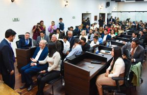 Parra se reúne con su gabinete de trabajo