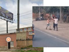 Con risas habitantes reaccionan a una riña en el Castillo Imperial