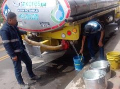 Con carrotanques se abastece el suministro de agua en Funza, Mosquera y Madrid