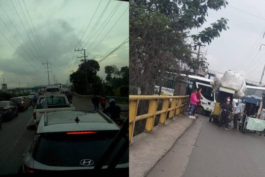 Atención: bloqueos en la Calle 13, tome vías alternas