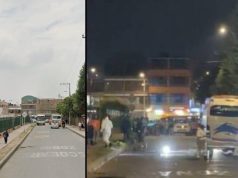 Niña muere arrollada por un autobús en Mosquera  Niña muere arrollada por un autobús en Mosquera