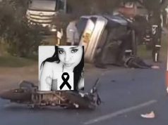 Fuerte accidente deja una motera muerta en Mosquera accidente deja una motera muert