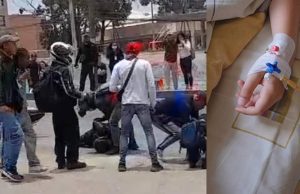 Fuerte accidente: motociclista arrolló a un menor en Cundinamarca  motociclista arrolló a un menor de 12 años.