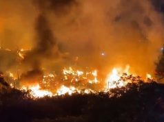 Fuerte incendio: 70 viviendas se quemaron