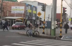 Mosquerunos denuncian el mal estado de los semáforos