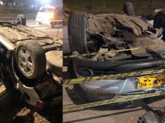 Atención, hubo un fuerte accidente en la variante de Madrid accidente en la variante de Madrid