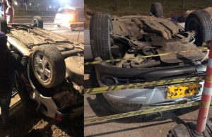 Atención, hubo un fuerte accidente en la variante de Madrid accidente en la variante de Madrid