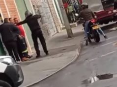 En video quedo registrado un hurto a mano armada