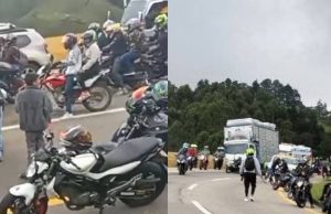 Grave accidente: motociclista falleció en la vía Bogotá