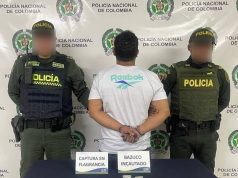 En Funza fue capturado hombre por tráfico de drogas