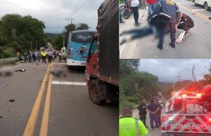 Dos personas fallecieron en grave accidente de tránsito