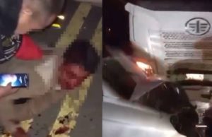 Dos heridos dejó choque entre camión y vehículo particular