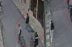 En cámara quedó grabado el robo a dos jóvenes en Funza quedó grabado el robo a dos jóvenes