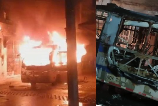 Incendio en Soacha: bus perjudicó varias viviendas