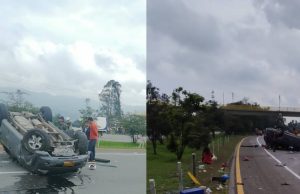 Vehículo perdió el control y causó tragedia en la vía Bogotá