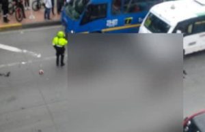 Fuerte accidente de tránsito: motociclista fallece