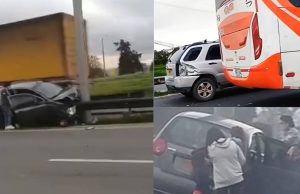 Grave situación en Facatativá: dos accidentes se presentaron