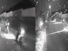 Video: joven falleció por imprudencia de moteros