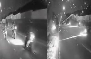 Video: joven falleció por imprudencia de moteros