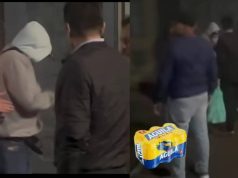 ¿Un buen parcero? Hombre robo cerveza para sus amigos robo cerveza para sus amigos