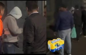 ¿Un buen parcero? Hombre robo cerveza para sus amigos robo cerveza para sus amigos