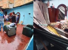 Familia pide ayuda para recuperar su hogar destruido por la lluvia