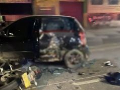 Grave accidente en Funza: carro y moto involucrados