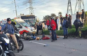 En video quedó registrado grave accidente en la vía Siberia