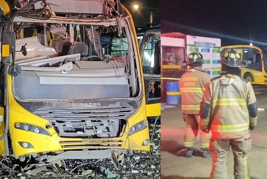 Explosión causó graves daños y dejó lesionadas a dos personas