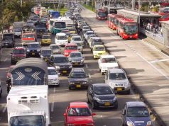 En Bogotá se habilita carril preferencial para el transporte público