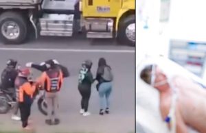 Hombre recibió ocho impactos de bala en plena vía de Mosquera