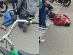 Accidente: ¿mujer atropello a un adulto mayor en Funza?