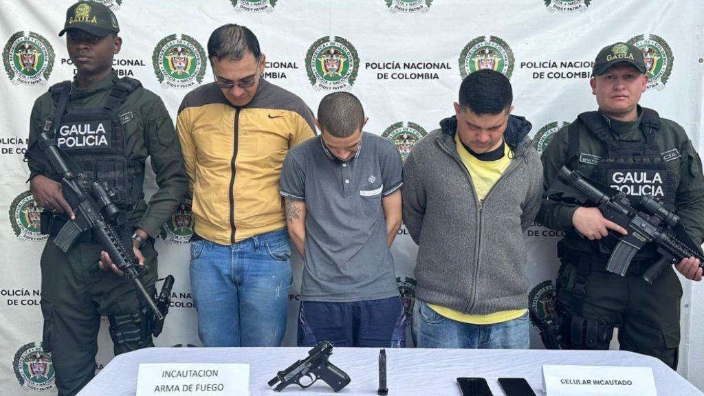 Capturan a banda que robaba vehículos en Cundinamarca