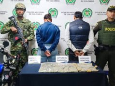 En Funza fue capturado criminal por tráfico de estupefacientes