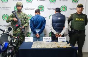 En Funza fue capturado criminal por tráfico de estupefacientes