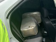 Por intentar huir: vehículo con kilos de marihuana arrolló a policías