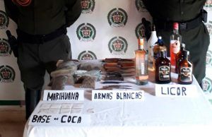 Encuentran a menores alcoholizados y con armas blancas en Facatativá Hallan a menores alcoholizados y con armas blancas en Facatativá