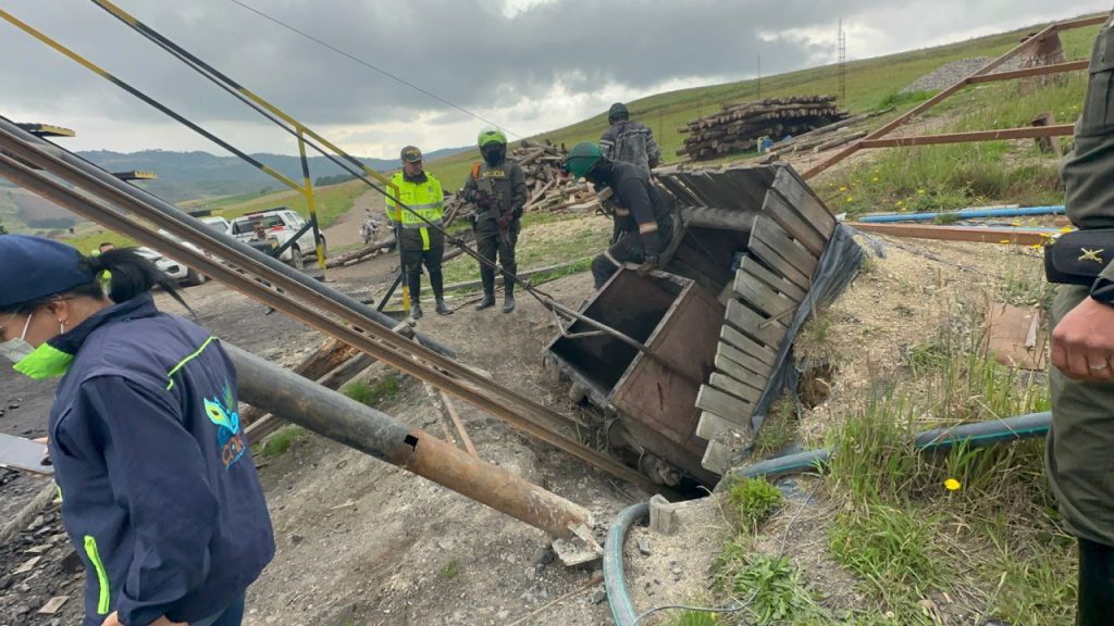 CAR suspendió extracción minera ilegal en Tocancipá