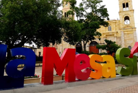 Cundinamarca busca recuperar andenes y fachadas de La Mesa Cundinamarca busca recuperar andenes y fachadas de La Mesa