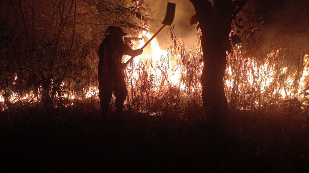 Incendio cerca de Tolemaida fue controlado por el Ejército