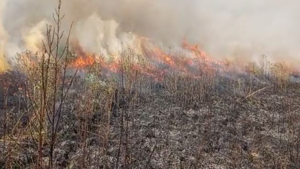 Incendios en Villeta: Esfuerzo conjunto para control