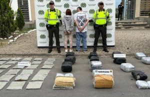 Policía incautó 100 kilogramos de marihuana en Chinauta, Cundinamarca Policía incautó 100 kilogramos de marihuana en Chinauta