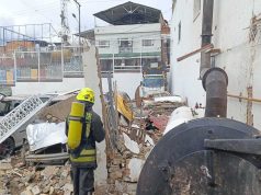 El impacto de la explosión en Mesitas, Cundinamarca explosión Mesitas Cundinamarca
