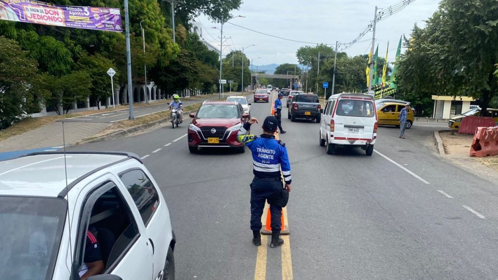 Cundinamarca implementa medidas de control vial para el festivo