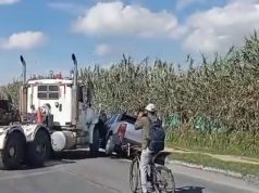 Impactante accidente en Funza: involucra tractomula y camioneta