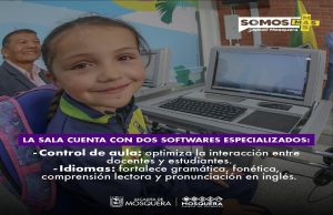 Inauguran el primer Ambiente de Aprendizaje en Mosquera